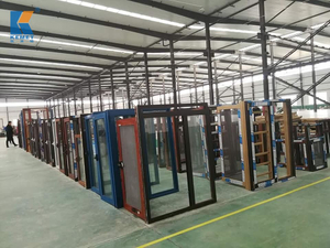 Pintu Franch Aluminium Bersalut Serbuk Rekaan Moden untuk Pasaran Ghana